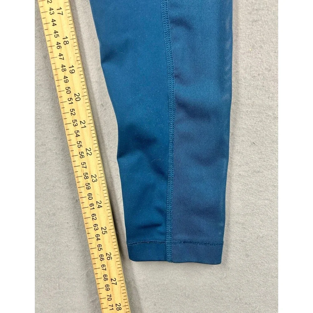 Nike Women's Pro Dri-Fit Training Leggings Tights Teal Medium Tight Fit